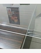 kenarı bükülmüş masa örtüsü